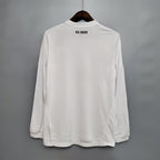 Camisa Manga Longa Real Madrid 10/11 Adidas - Branco - DA Sports Oficial