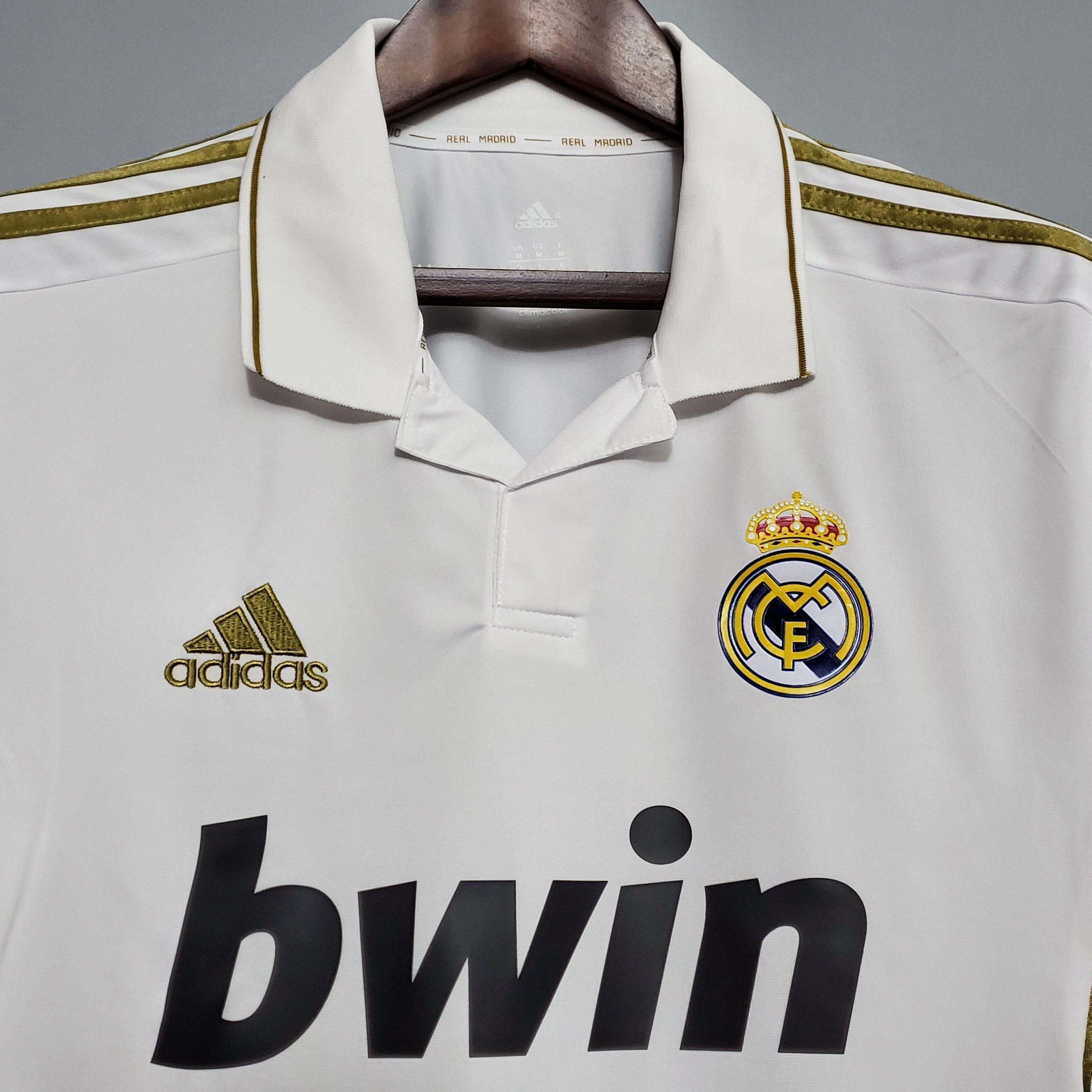 Camiseta Real Madrid Retro 2011/12 - Manga Larga