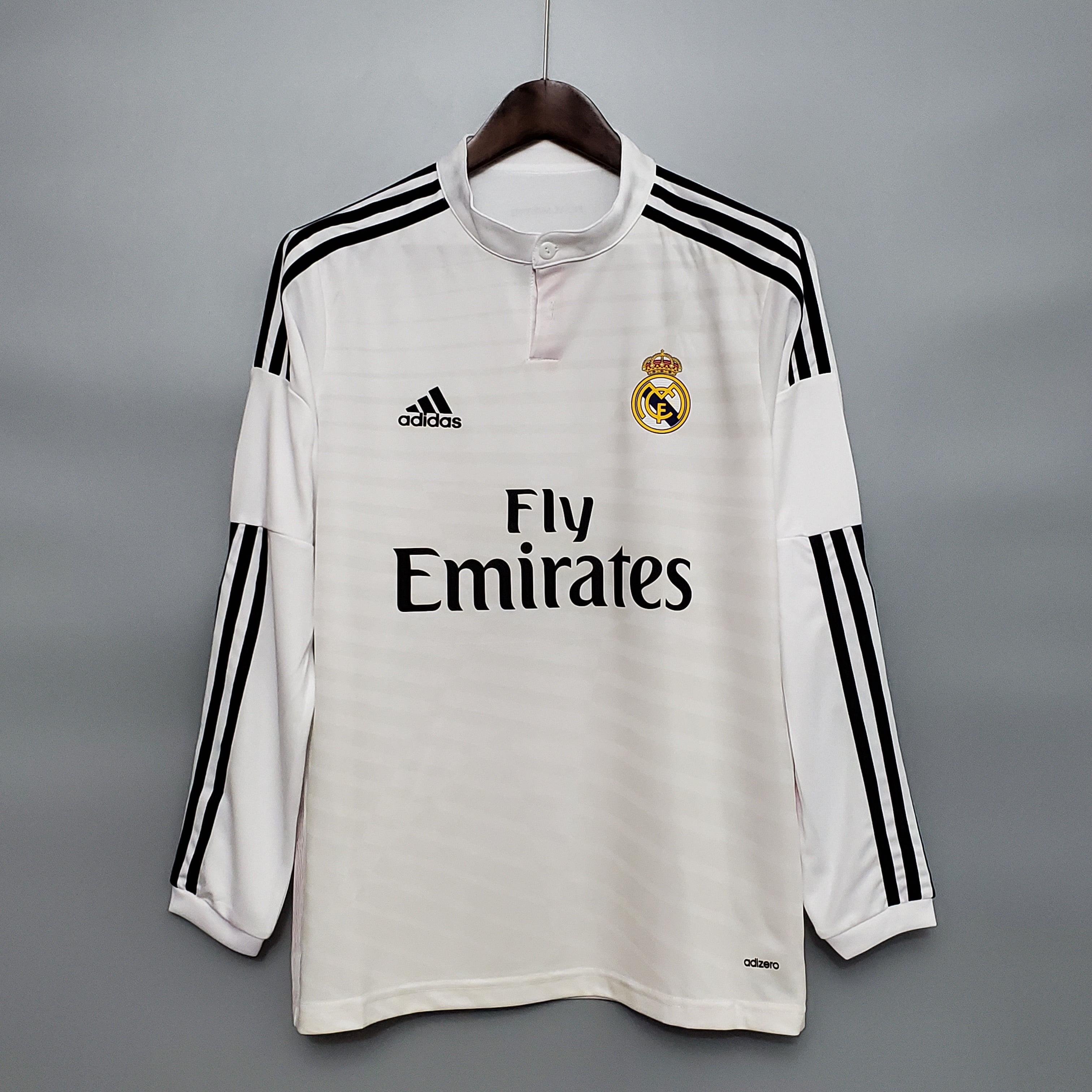 Camiseta Real Madrid Retro 2014/15 - Manga Larga