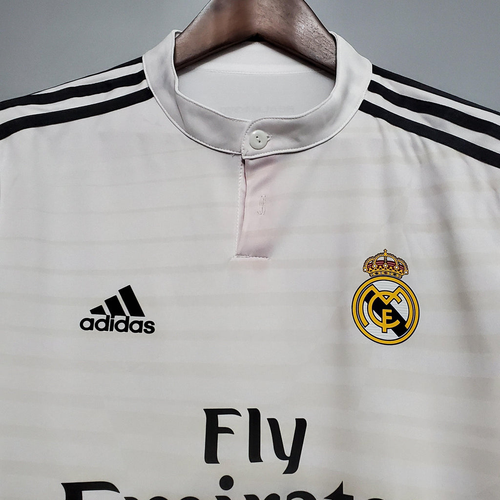 Camiseta Real Madrid Retro 2014/15 - Manga Larga