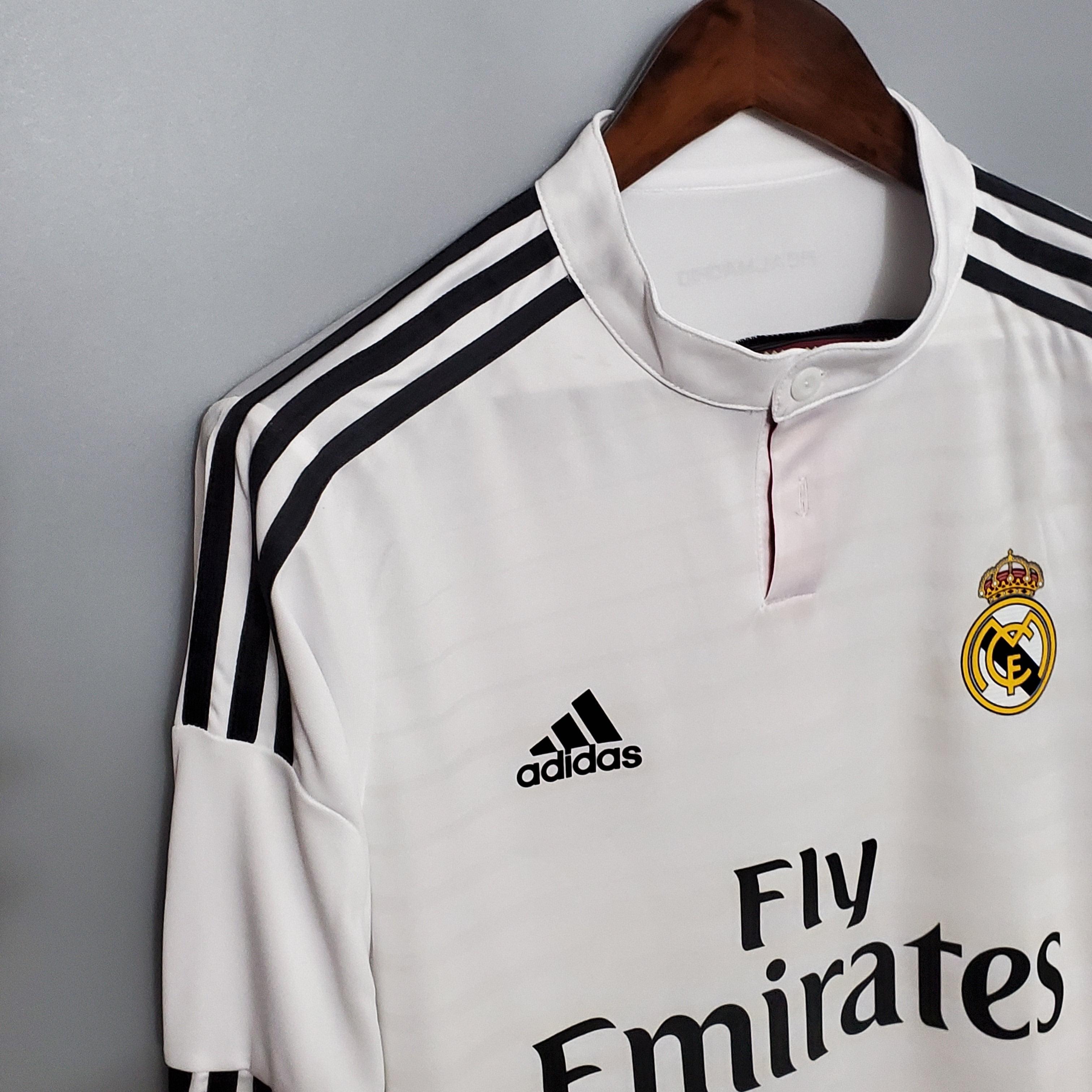 Camiseta Real Madrid Retro 2014/15 - Manga Larga