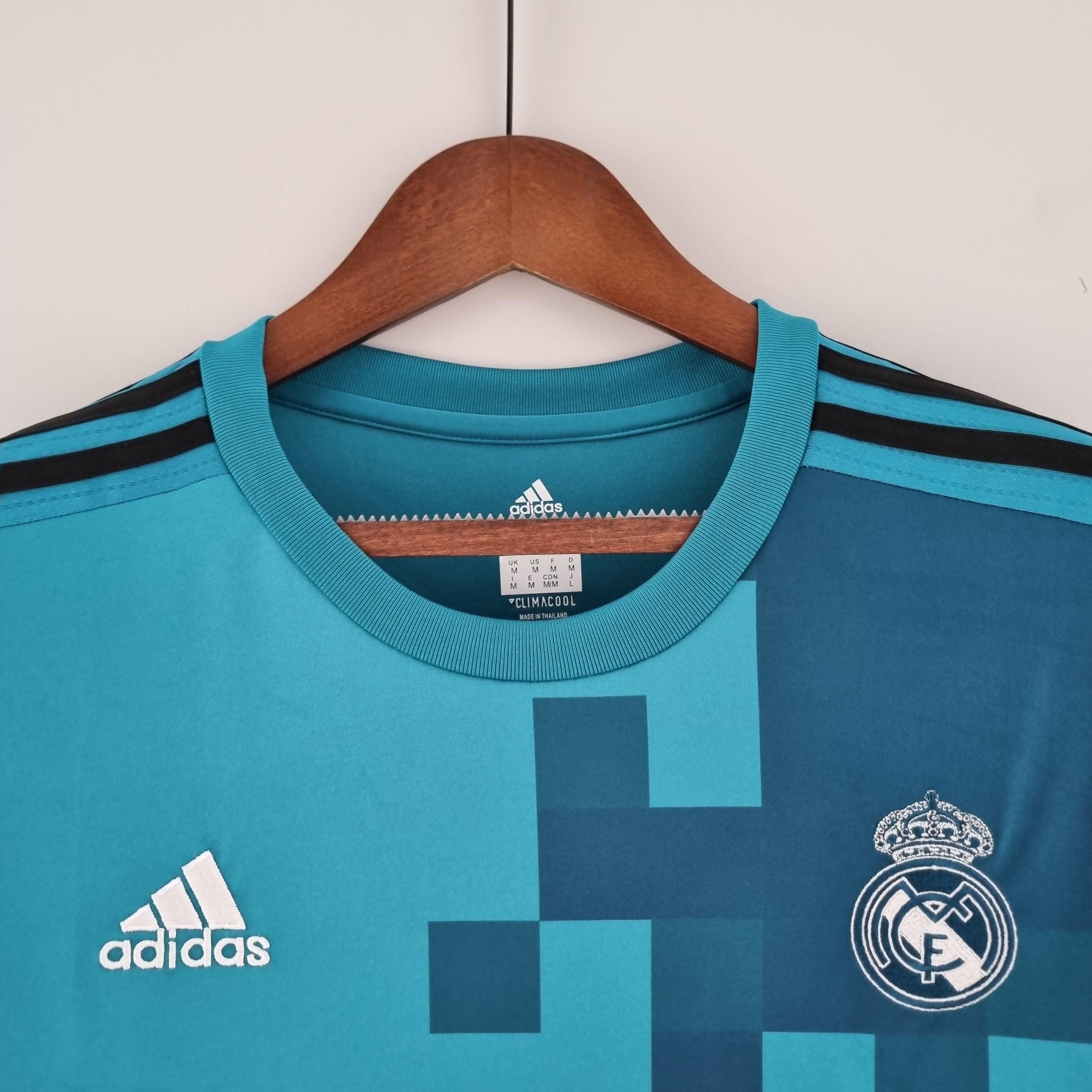 Camiseta Real Madrid Retro 2017/18 - Manga Larga
