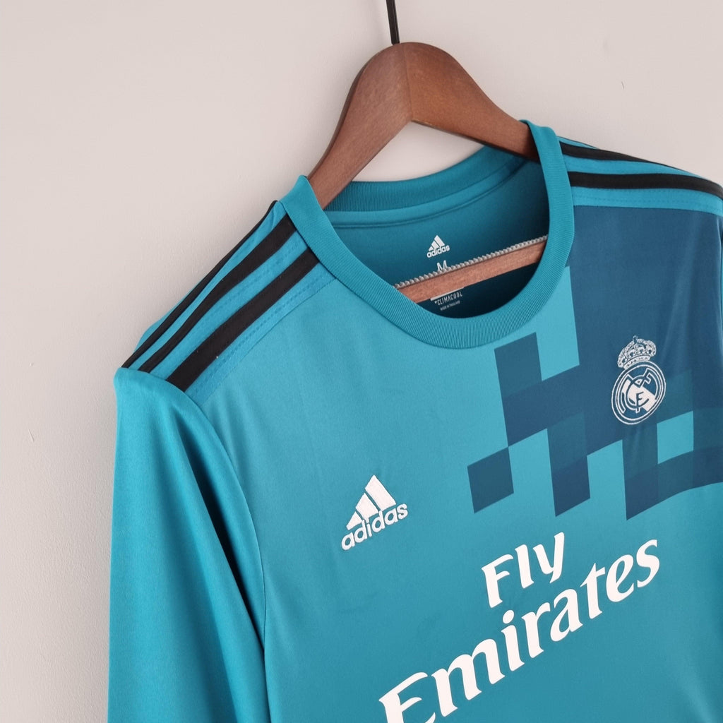Camiseta Real Madrid Retro 2017/18 - Manga Larga