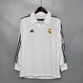 Camiseta Real Madrid 2002 Retro - Manga Larga