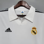 Camiseta Real Madrid 2002 Retro - Manga Larga