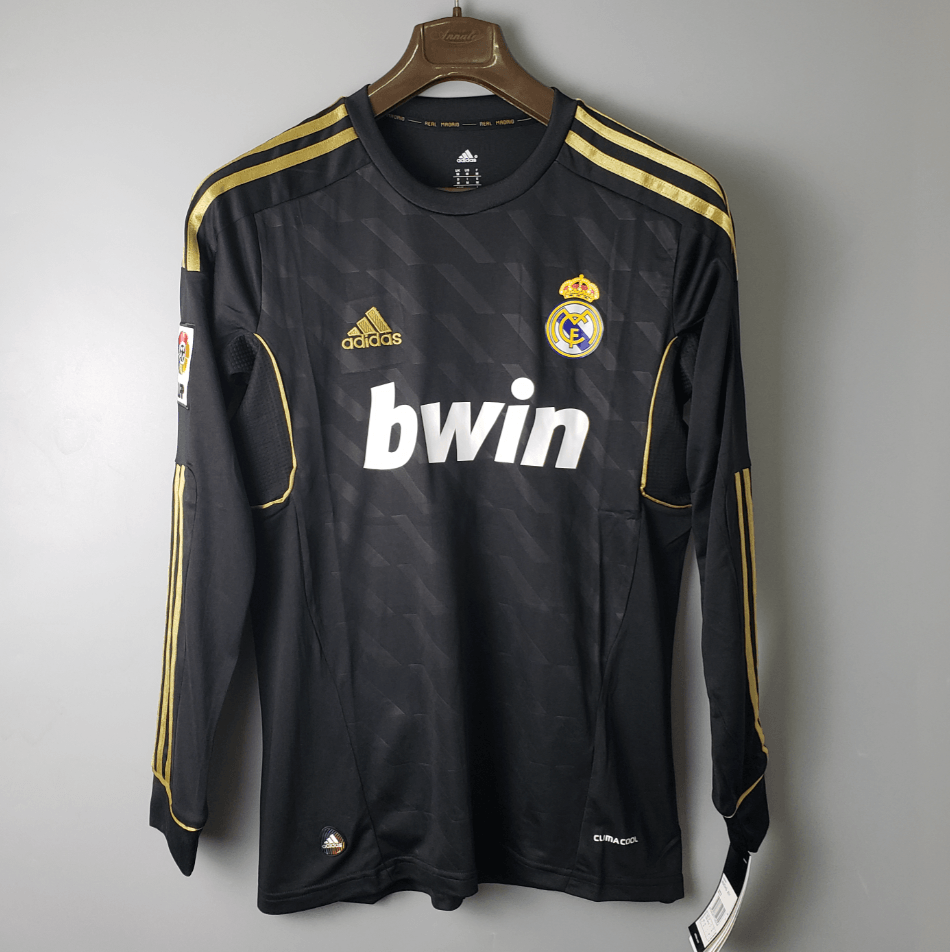 Camisa Manga Longa Real Madrid 2012 Adidas - Preto - DA Sports Oficial