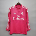 Camisa Manga Longa Real Madrid II 14/15 Adidas - Rosa - DA Sports Oficial