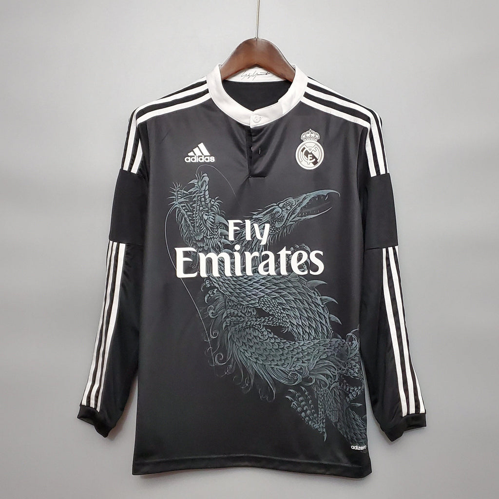 Camiseta Real Madrid Retro 14/15 - Manga Larga