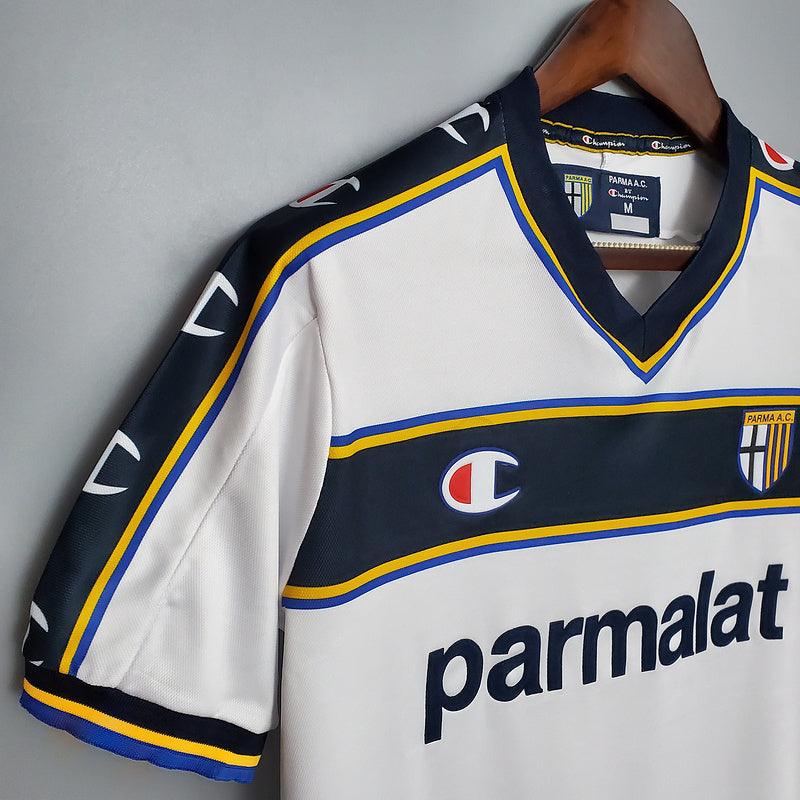 Camisa Parma Retrô 2002/2003 Branca - Champion - DA Sports Oficial