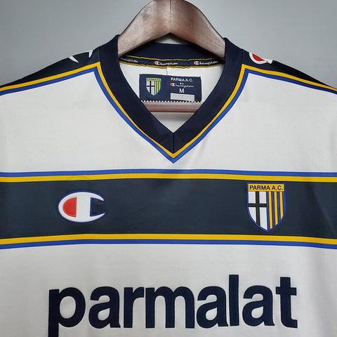 Camisa Parma Retrô 2002/2003 Branca - Champion - DA Sports Oficial