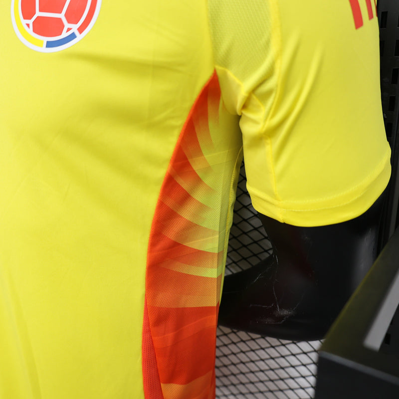 Camiseta Colombia Primera Equipacion 24/25 Eurocopa - Jugador
