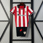 Camiseta y Pantalones para niños Athletic Club Bilbao Home 25/26