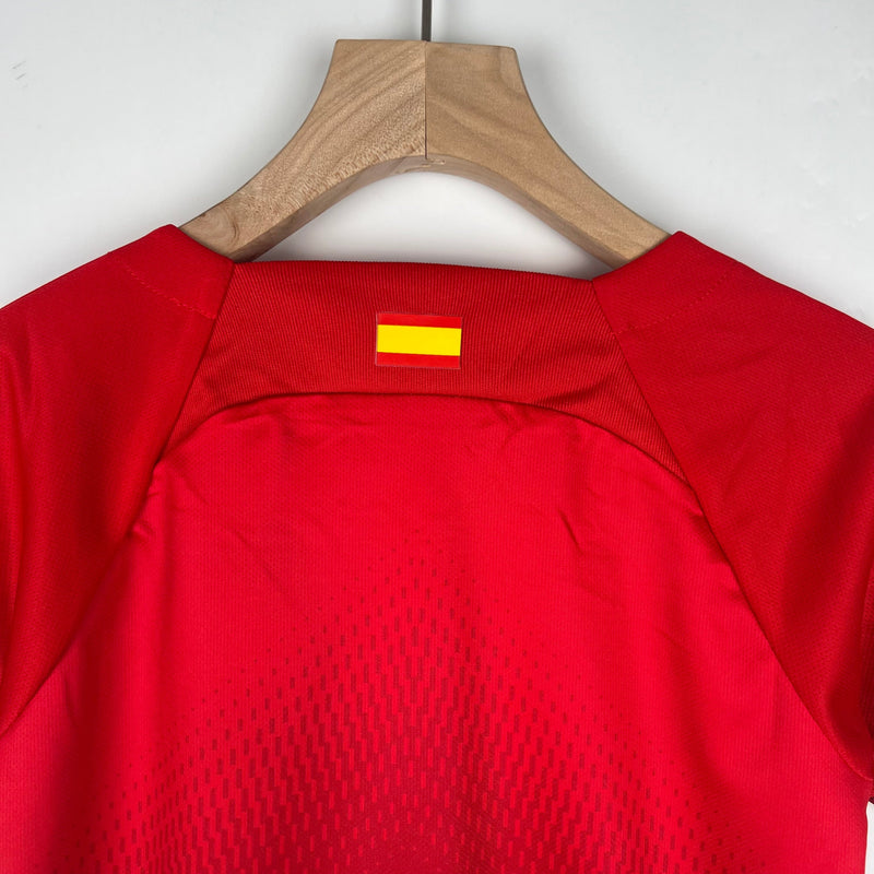 Camiseta y Pantalones para niños Atletico de Madrid Home 23/24