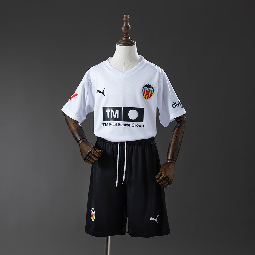 Camiseta y Pantalones para niños Valencia CF Home 25/26