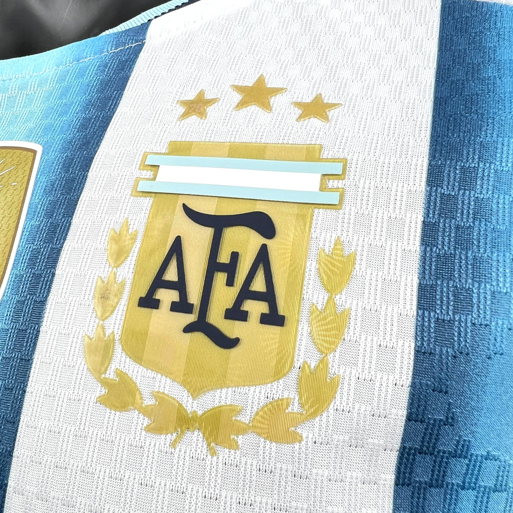 Camiseta Argentina Home Jugador 26/27 - Con Parche de Campeón del Mundo