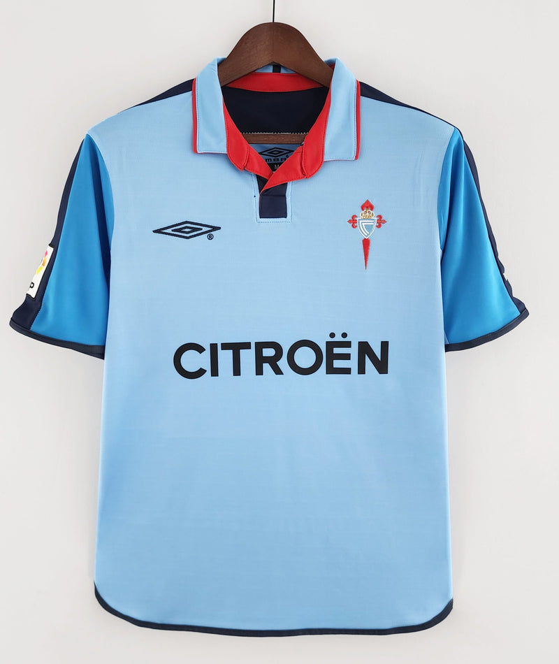 Camiseta RC Celta Retro 2002/2004 -  Con Parche LFP