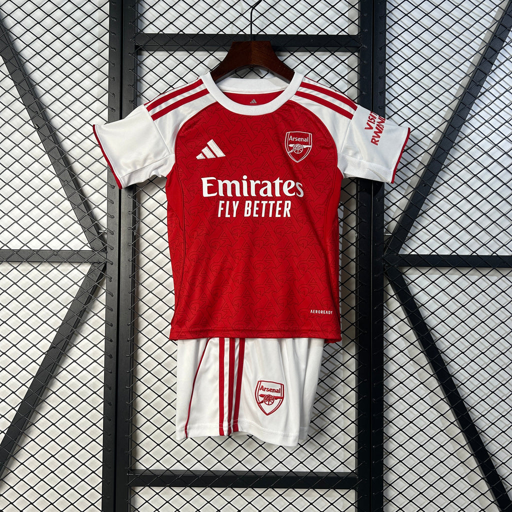 Camiseta y Pantalones para niños Arsenal Home 25/26