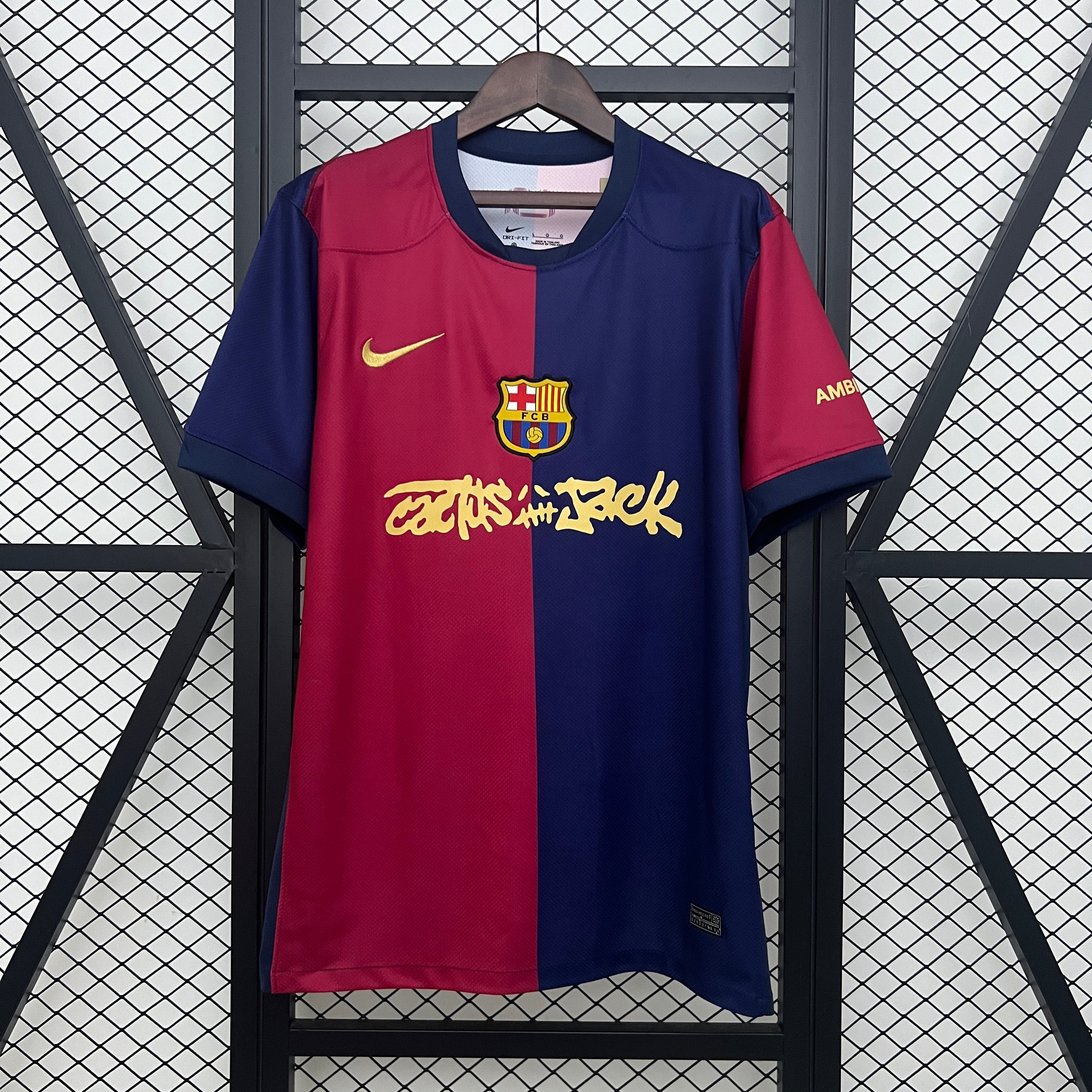 Camiseta FC Barcelona - Travis Scott CACTUS JACK