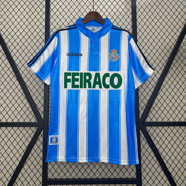 Camiseta Deportivo La Coruña Home Retro 97/98