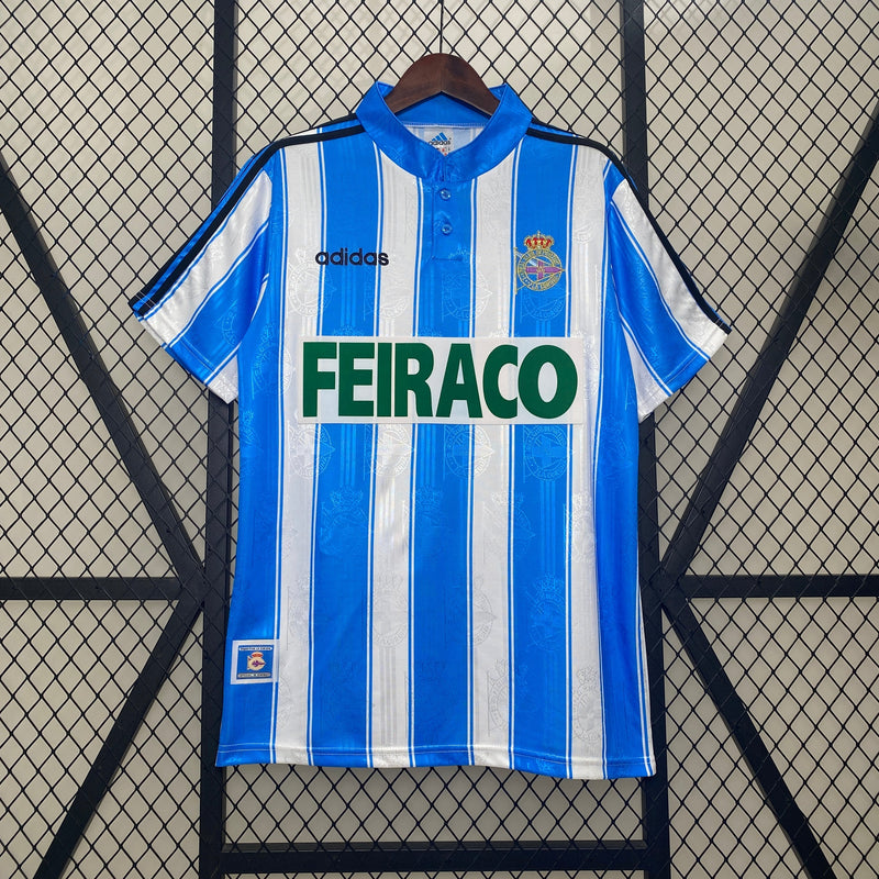 Camiseta Deportivo La Coruña Home Retro 97/98