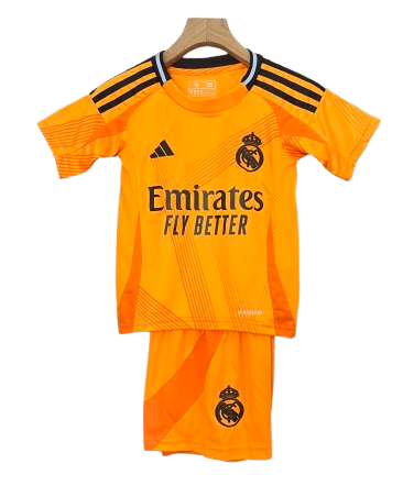 Camiseta y Pantalones para niños Real Madrid Away 2024/25