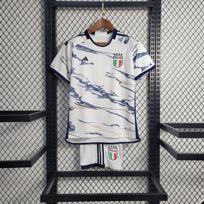 Kit Infantil Itália 23/24 - Branco II - DA Sports Oficial