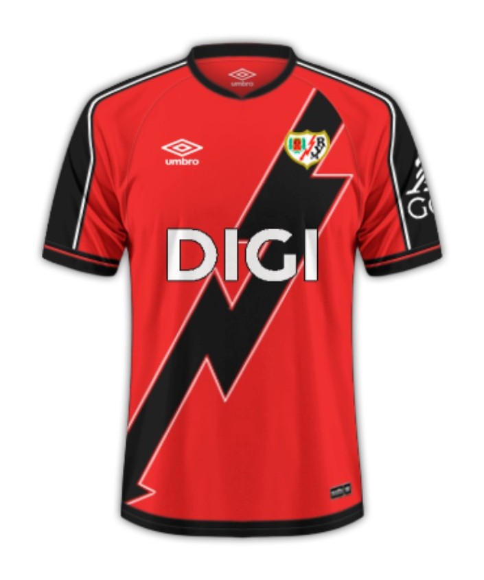 Camiseta Rayo Vallecano Away 25/26